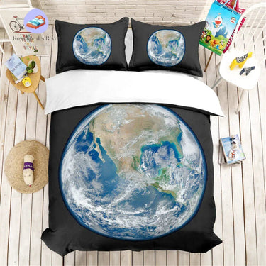 Housse de Couette Monde Terre